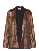 Slelvie Ronya Blazer Blazers Single Breasted Blazers Gold Soaked In Lu...