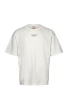 Halo Graphic T-Shirt Boxy 01 Tops T-shirts Short-sleeved White HALO