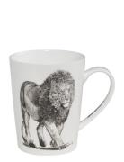 Mugg African Lion Home Tableware Cups & Mugs Coffee Cups White Maxwell...