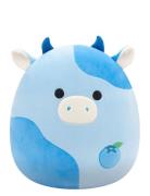 Squishmallows 30 Cm P21 Rutanya Cow Toys Soft Toys Stuffed Animals Blu...