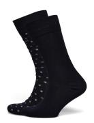 2P Rs Bamboo Underwear Socks Regular Socks Black BOSS