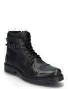 Jfwdexter Leather Boot Sn Nyörisaappaat Black Jack & J S