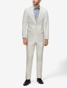 Plain Mens Suit - Normal Length Puku White Lindbergh