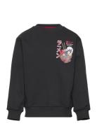 Tnirwing Os Sweatshirt Svetari Collegepaita Black The New