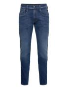 Anbass Trousers Slim Hyperflex Re-Used Bottoms Jeans Slim Blue Replay