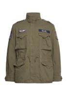 10/1 Herringb -Icnc Fld Jkt Ohut Takki Green Polo Ralph Lauren