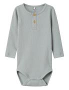 Nbmtadok Ls Body Bodies Long-sleeved Blue Name It