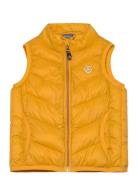 Waistcoat Quilted, Packable Toppaliivi Yellow Color Kids