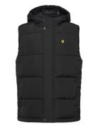 Padded Hooded Gilet Toppaliivi Black Lyle & Scott