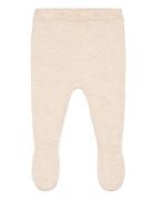 Cotton Footed Trousers Bottoms Leggings Beige Mango