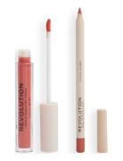 Revolution Lip Contour Kit  Babe Huulikynä Meikki Pink Revolution Beau...
