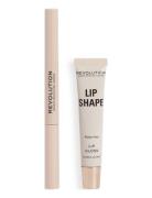 Revolution Lip Shape Kit Rose Pink Huulikynä Meikki Pink Revolution Be...