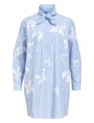 Objaiko Re L/S Short Dress 137 Lyhyt Mekko Blue Object