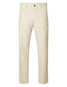 Slhslim-Neil Trs B Bottoms Trousers Formal Cream Selected Homme