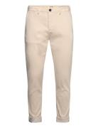 Mmghunt Soft String Pant Bottoms Trousers Chinos Cream Mos Mosh Galler...