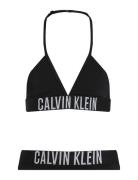 Triangle Bikini Set Alusvaatesetti Black Calvin Klein