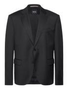 H-Jeckson-B1 Suits & Blazers Blazers Single Breasted Blazers Black BOS...