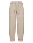 Mmmaison Ayi Pant Bottoms Trousers Straight Leg Beige MOS MOSH