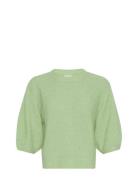Mschhila Hope 2/4 Pullover Tops Knitwear Jumpers Green MSCH Copenhagen
