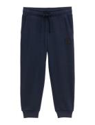 Badge Sweatpants Bottoms Sweatpants Navy Tom Tailor