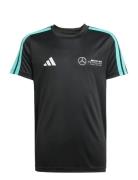 Mer Dna Tee Y Sport T-shirts Short-sleeved Black Adidas Performance