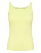 Kacarna Tank Top Tops T-shirts & Tops Sleeveless Green Kaffe