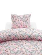 2-Dels Set Enhörning Rosa Home Sleep Time Bed Sets Pink Borganäs Of Sw...