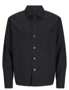 Jjeurban Edge Overshirt Ls Sn Tops Overshirts Black Jack & J S
