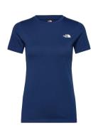 W Ss Sd Slim Tee Sport T-shirts & Tops Short-sleeved Blue The North Fa...
