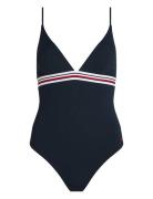 Triangle Piece Rp Ext Uimapuku Uima-asut Navy Tommy Hilfiger