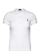 20/2 Cotton-Ssl-Psh Tops Knitwear Jumpers White Polo Ralph Lauren