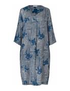 Manodetta Polvipituinen Mekko Blue Masai