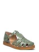 Sandals - Flat - Closed Toe - Op Matalapohjaiset Sandaalit Green ANGUL...