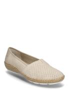 Rieker Ladies Shoes 44854-00 Black Ballerinat Cream Rieker