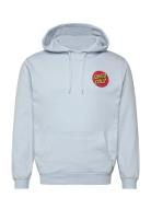 Guzman Scroll Front Hood Tops Sweat-shirts & Hoodies Hoodies Blue Sant...