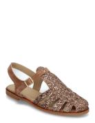 Sandals - Flat - Closed Toe - Op Matalapohjaiset Sandaalit Brown ANGUL...