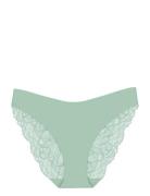 Body Make-Up Illusion Lace Highleg Alushousut Brief Tangat Green Trium...