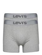 Levis Men Mel Wb Boxer Brief Org Co 2P Bokserit Grey Levi's®