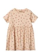 Jersey Dress S/S Anna Dresses & Skirts Dresses Casual Dresses Short-sl...
