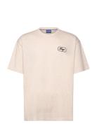 Nampie Tops T-shirts Short-sleeved Cream HUGO BLUE