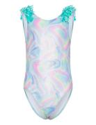 Swimming Costume Uimapuku Uima-asut Blue Billieblush