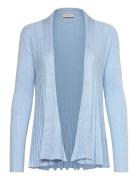Fqclaudisse-S-Car Tops Knitwear Cardigans Blue FREE/QUENT