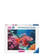 Red Lionfish 500P Toys Puzzles And Games Puzzles Classic Puzzles Multi...