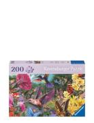 Hummingbirds & Butterflies 200P Ad Toys Puzzles And Games Puzzles Clas...