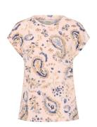 Frseen Tee 1 Ext Tops T-shirts & Tops Short-sleeved Pink Fransa