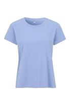 Lou T-Shirt Tops T-shirts & Tops Short-sleeved Blue Newhouse