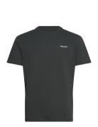 T-Shirt Tops T-shirts Short-sleeved Black Armani Exchange