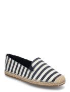 Nautical Stripe Espadrille Matalat Sandaalit Espadrillot Black Tommy H...