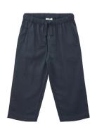 Solid Twill Pants Bottoms Trousers Navy Copenhagen Colors