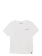 T-Shirt Backprint Tops T-shirts Short-sleeved White Daily 7